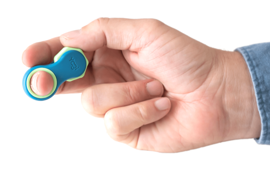 Yogi Fidget Toy - Finger Fidget Spinner Perfect for ADHD, ADD and Anxiety, yogi Ocean